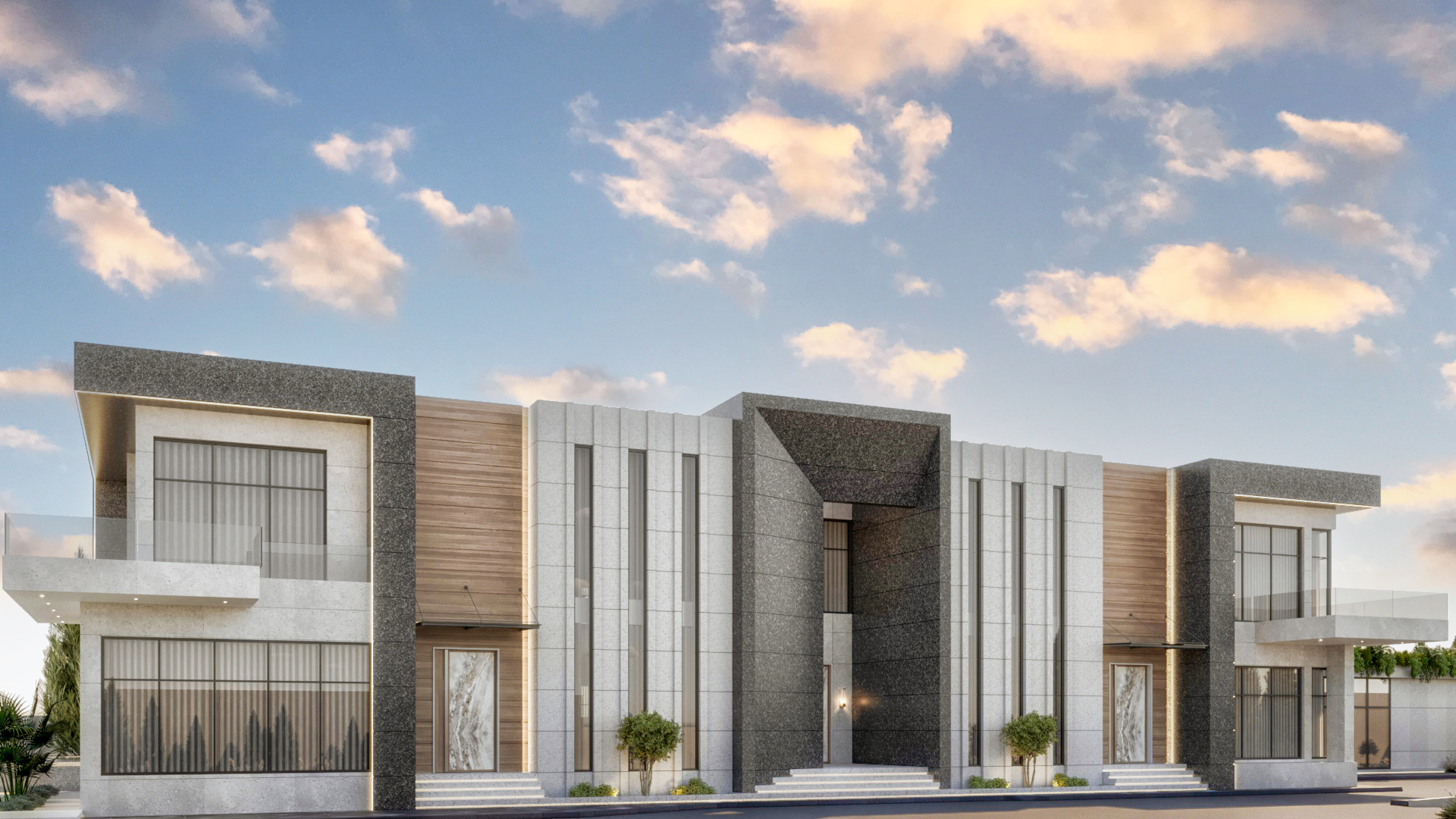 فيلا سكنية فاخرة – تصميم عصري وتنفيذ هندسي متميز