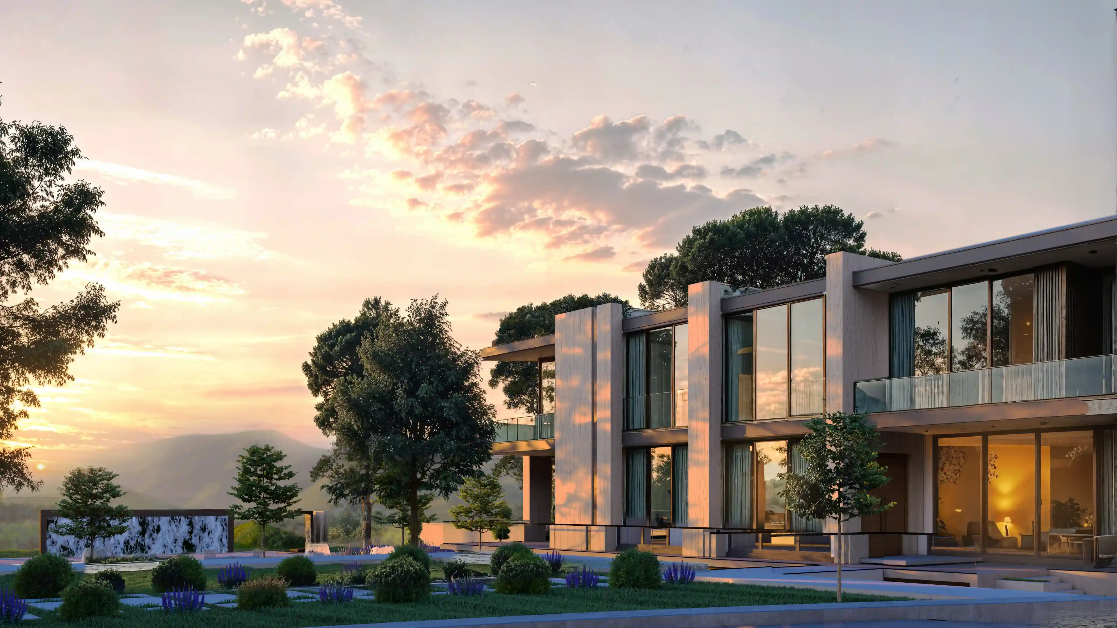 فيلا بتصميم عصري